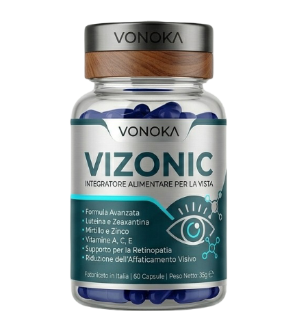 Vizonic – Integratore naturale in capsule per il benessere visivo